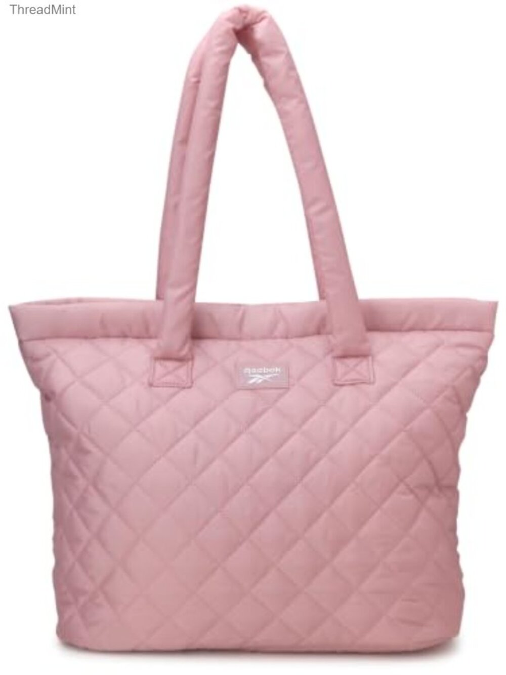 Quilted Puffer Tote Bag Women Lightweight Shoulder Work Travel Nylon
